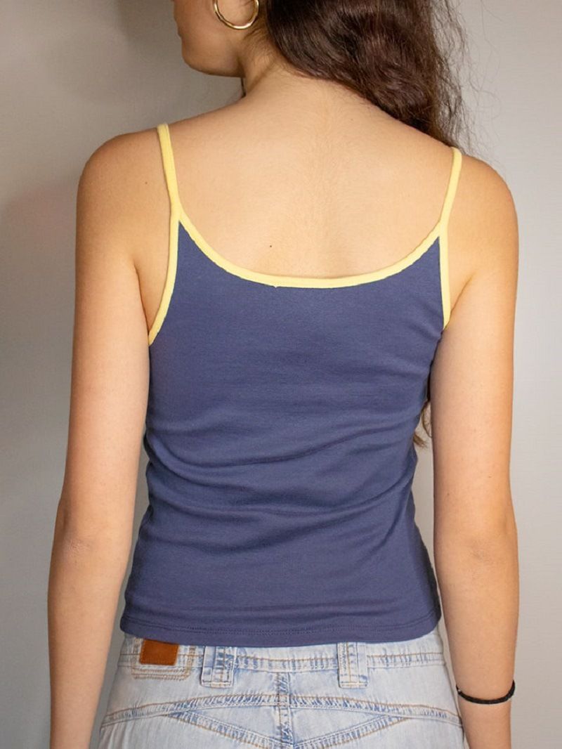 Mexico 1982 Vintage Strappy Crop Top