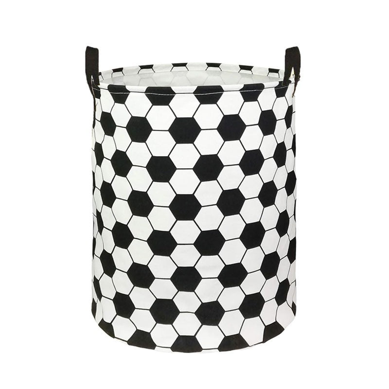 Football Laundry Basket – Large Storage Bin with Handles