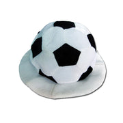 Football ball black and white hat
