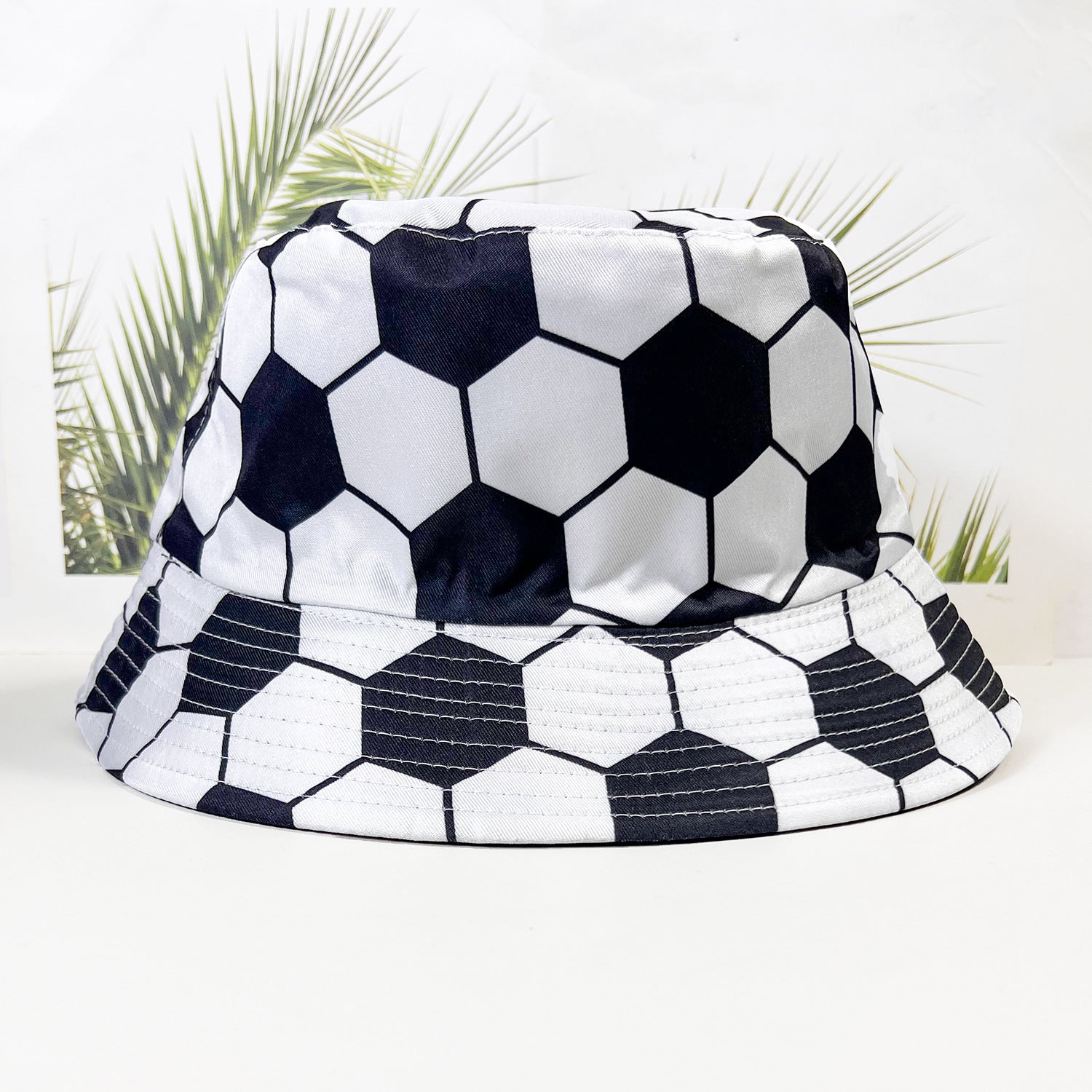 Football ball bucket hat
