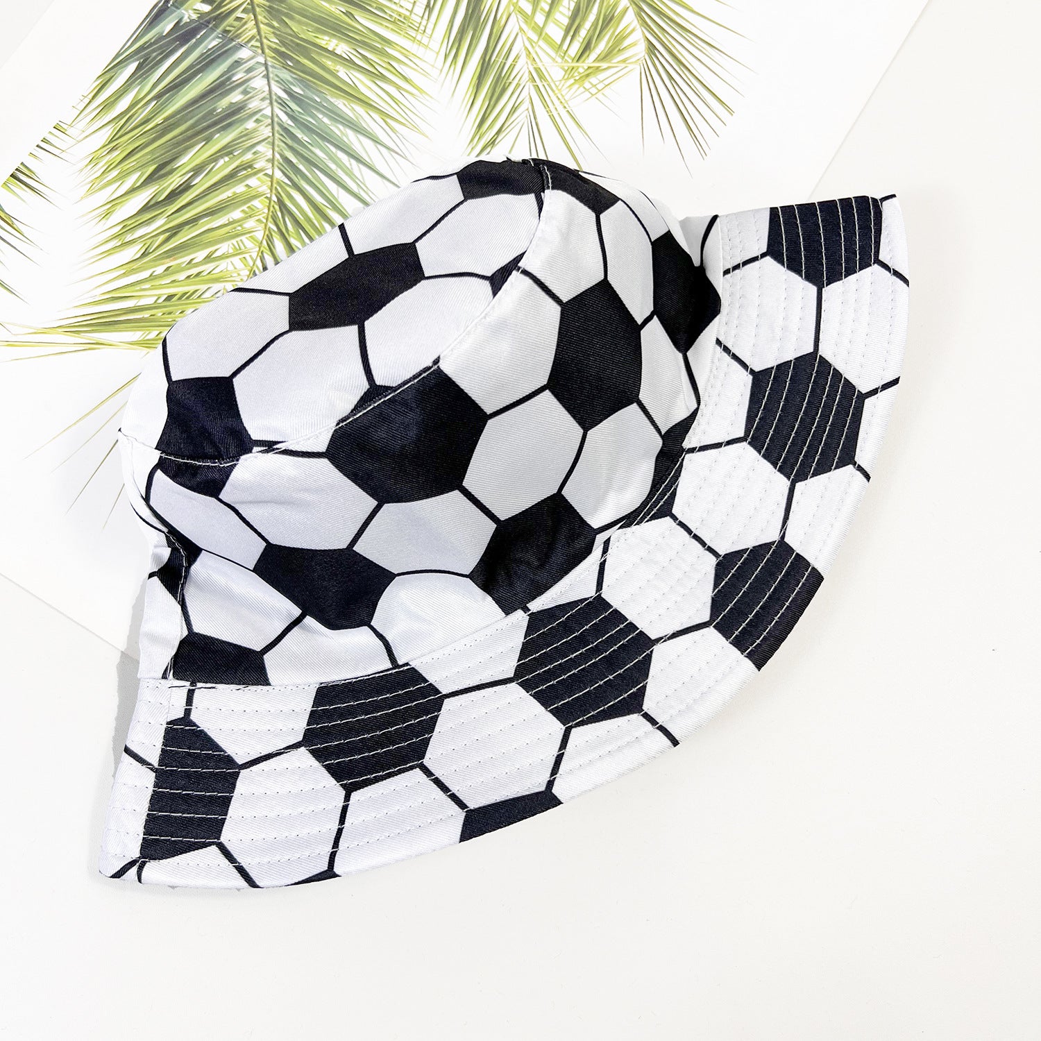 Football ball bucket hat