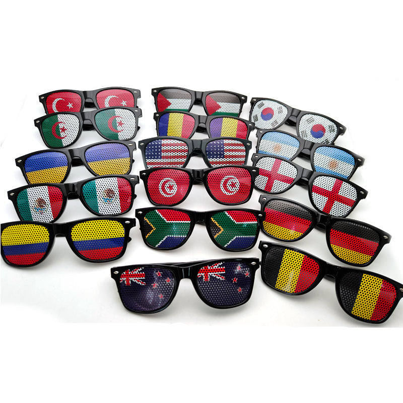 Football flag sunglasses - multiple options