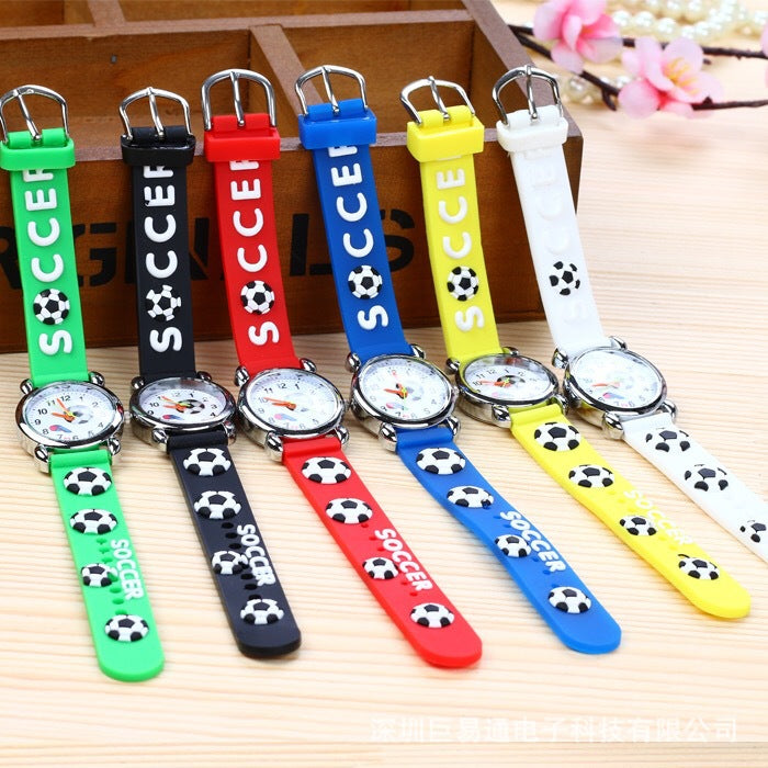 Children’s Football Ball And Whistle Watch - Multiple Options