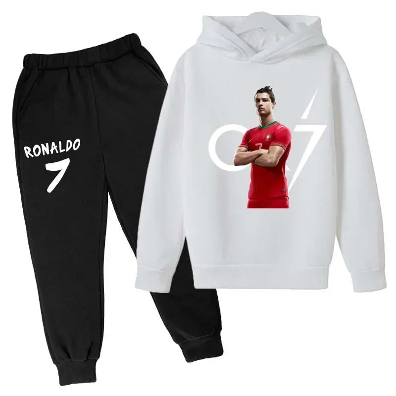 Kids’ Cristiano Ronaldo Tracksuit Set – Multiple Variants