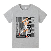 Ronaldo Juventus Style Kids’ Football T-Shirt - Multiple Variants