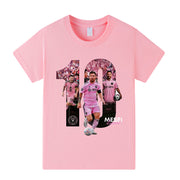 Lionel Messi Miami Style Kids’ Football T-Shirt - Multiple Variants