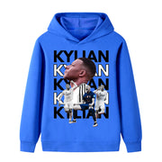 Barns Kylian Mbappe Fotballdesign Hettegenser – Flere Varianter