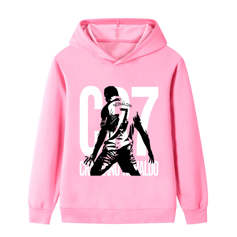 Barnegenser med Cristiano Ronaldo fotballdesign – flere varianter