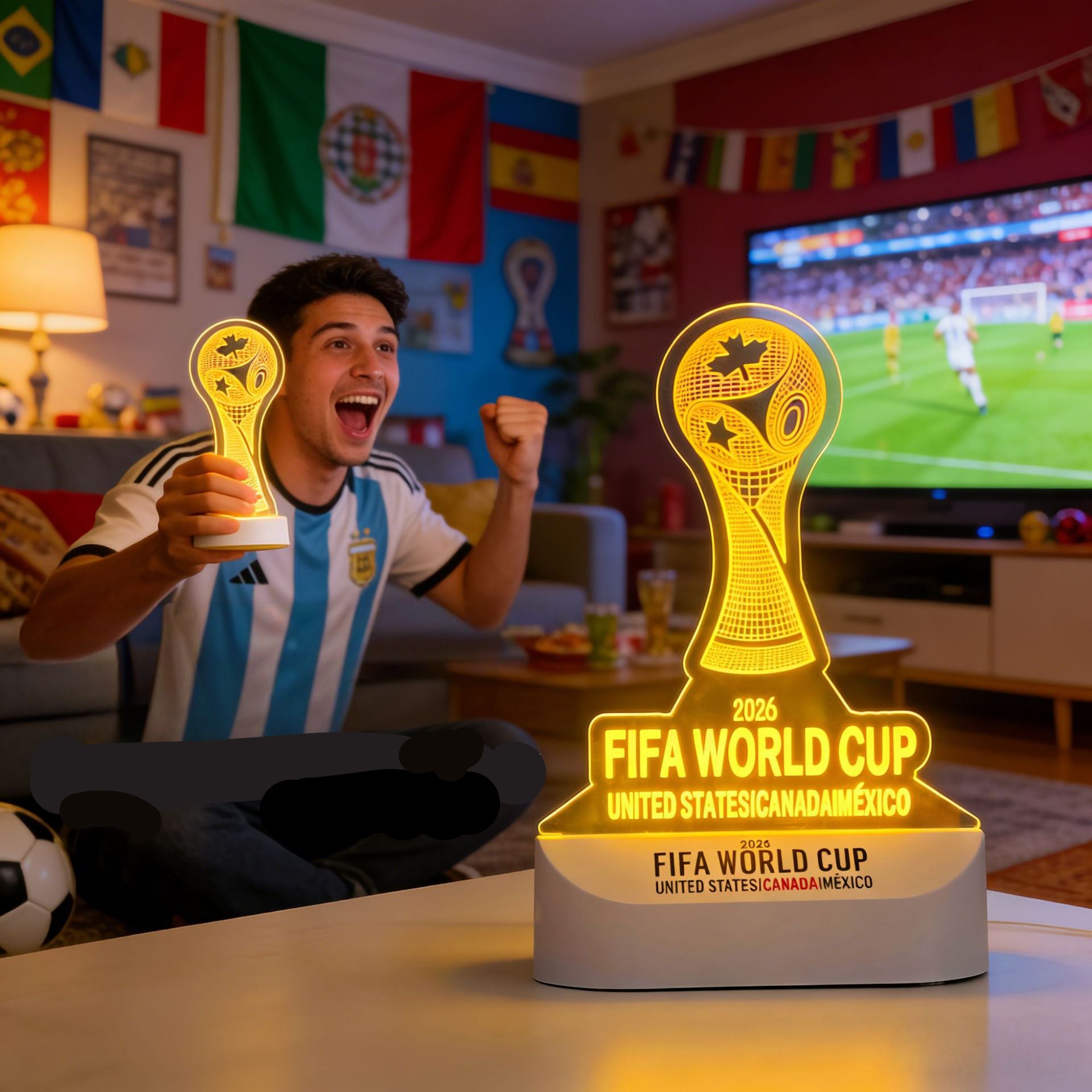 3D Football Night Light - Multiple Options