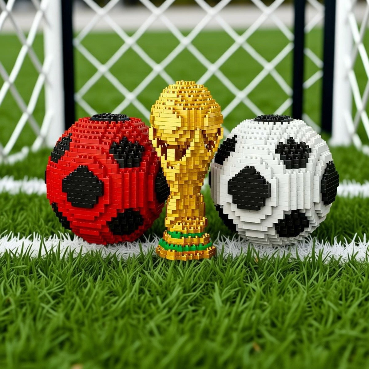 Football Ball Building Blocks