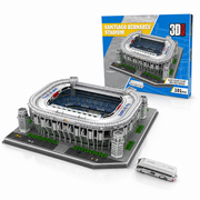 3D-papirfotballstadion puslespillmodell - Santiago Bernabéu