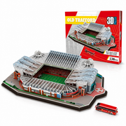 3D papirfodboldstadion puslespil model - Old Trafford