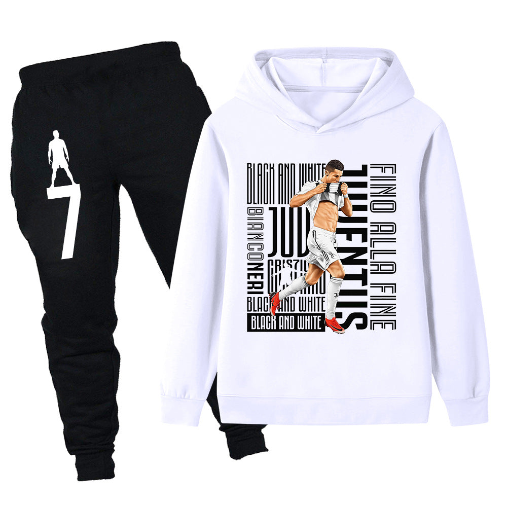 Cristiano Ronaldo Juventus Kids’ Tracksuit Set – Multiple Colors