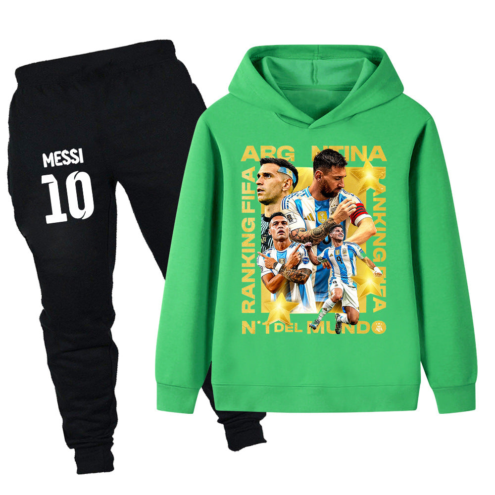 Lionel Messi Argentina Kids’ Tracksuit Set – Multiple Colors