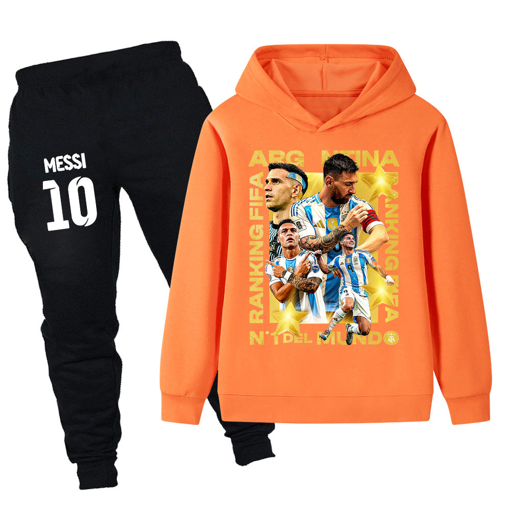 Lionel Messi Argentina Kids’ Tracksuit Set – Multiple Colors
