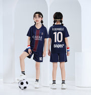 Set maglia e pantaloncini da calcio per bambini – Dembélé
