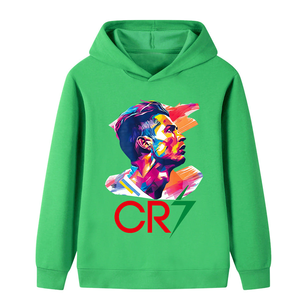 Kids’ Cristiano Ronaldo Football Hoodie – Multiple Variants