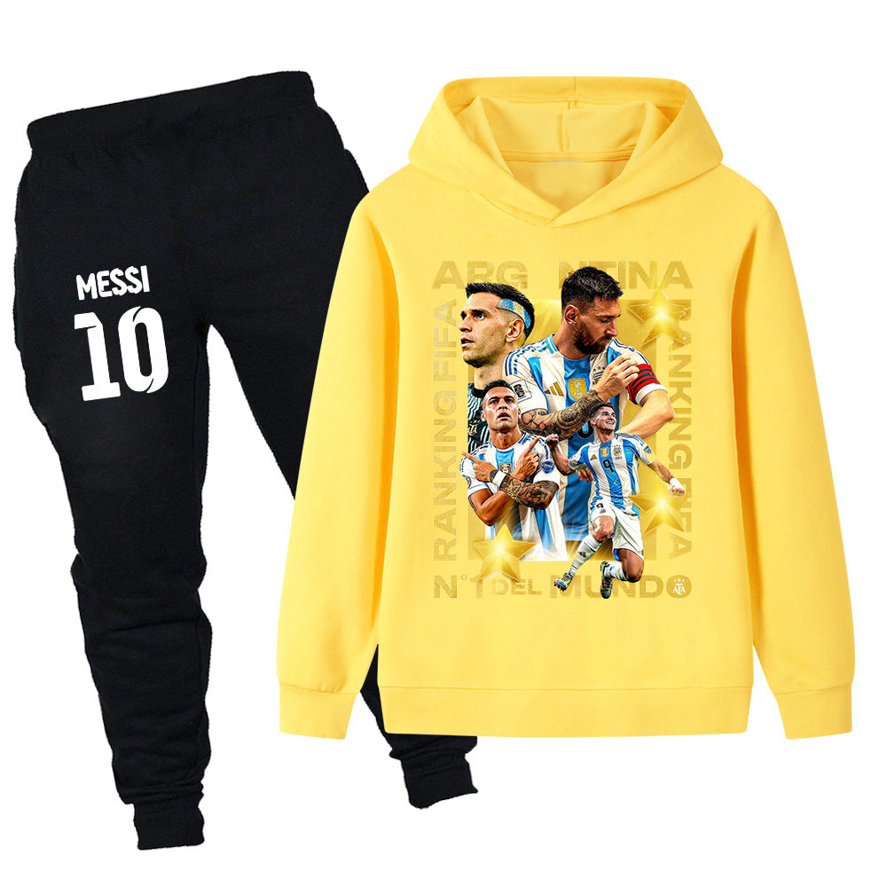 Lionel Messi Argentina Kids’ Tracksuit Set – Multiple Colors