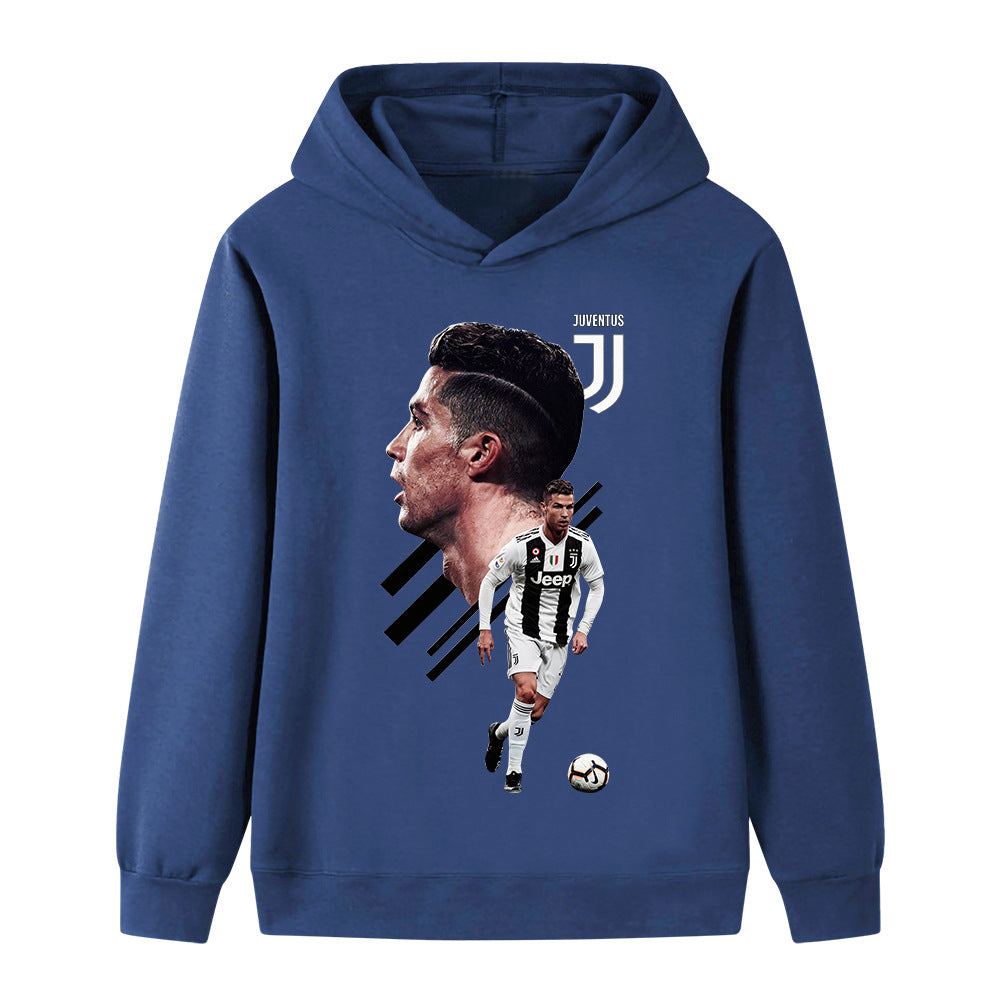 Ronaldo Juventus Design Kids’ Football Hoodie - Multiple Variants
