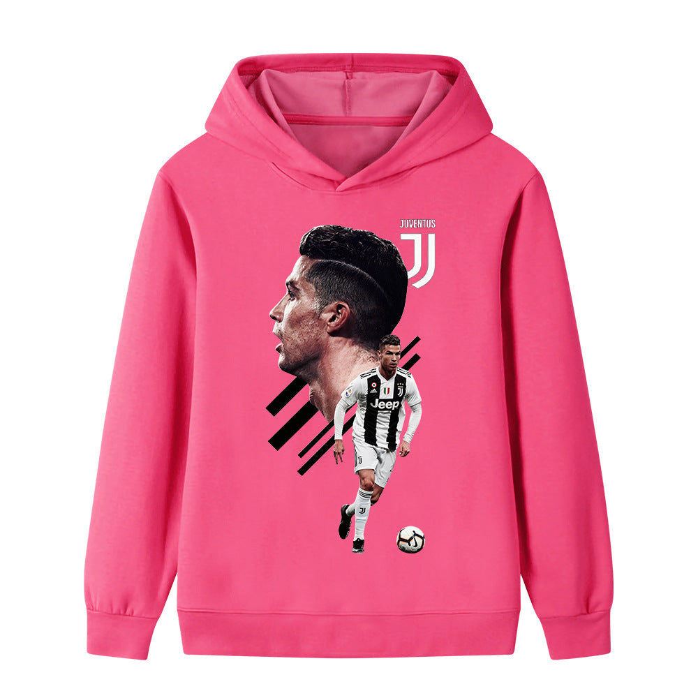 Ronaldo Juventus Design Kids’ Football Hoodie - Multiple Variants