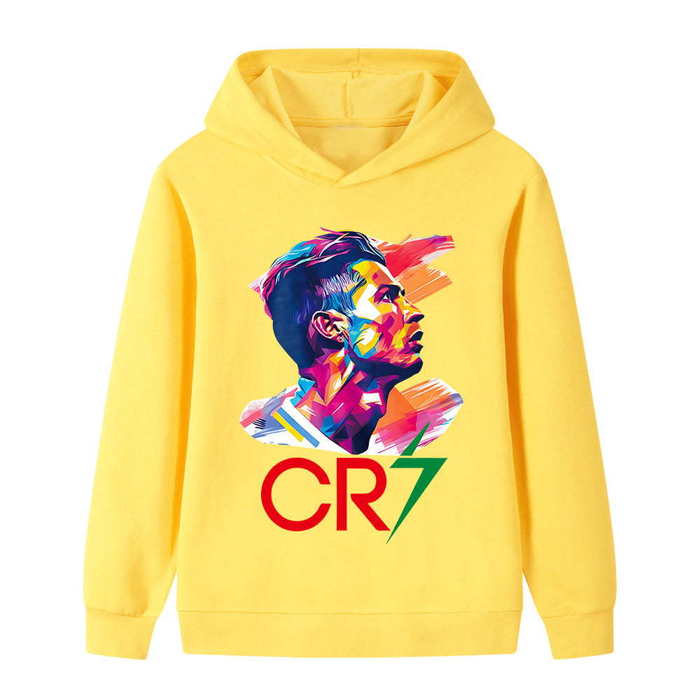 Kids’ Cristiano Ronaldo Football Hoodie – Multiple Variants