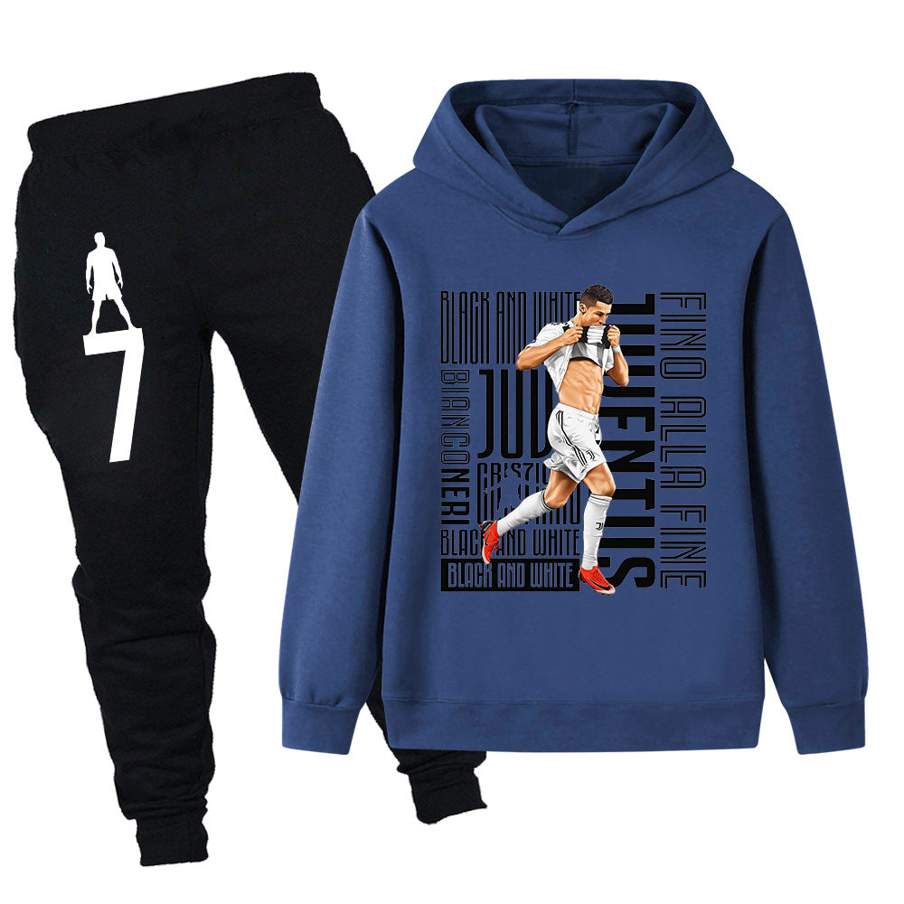 Cristiano Ronaldo Juventus Kids’ Tracksuit Set – Multiple Colors