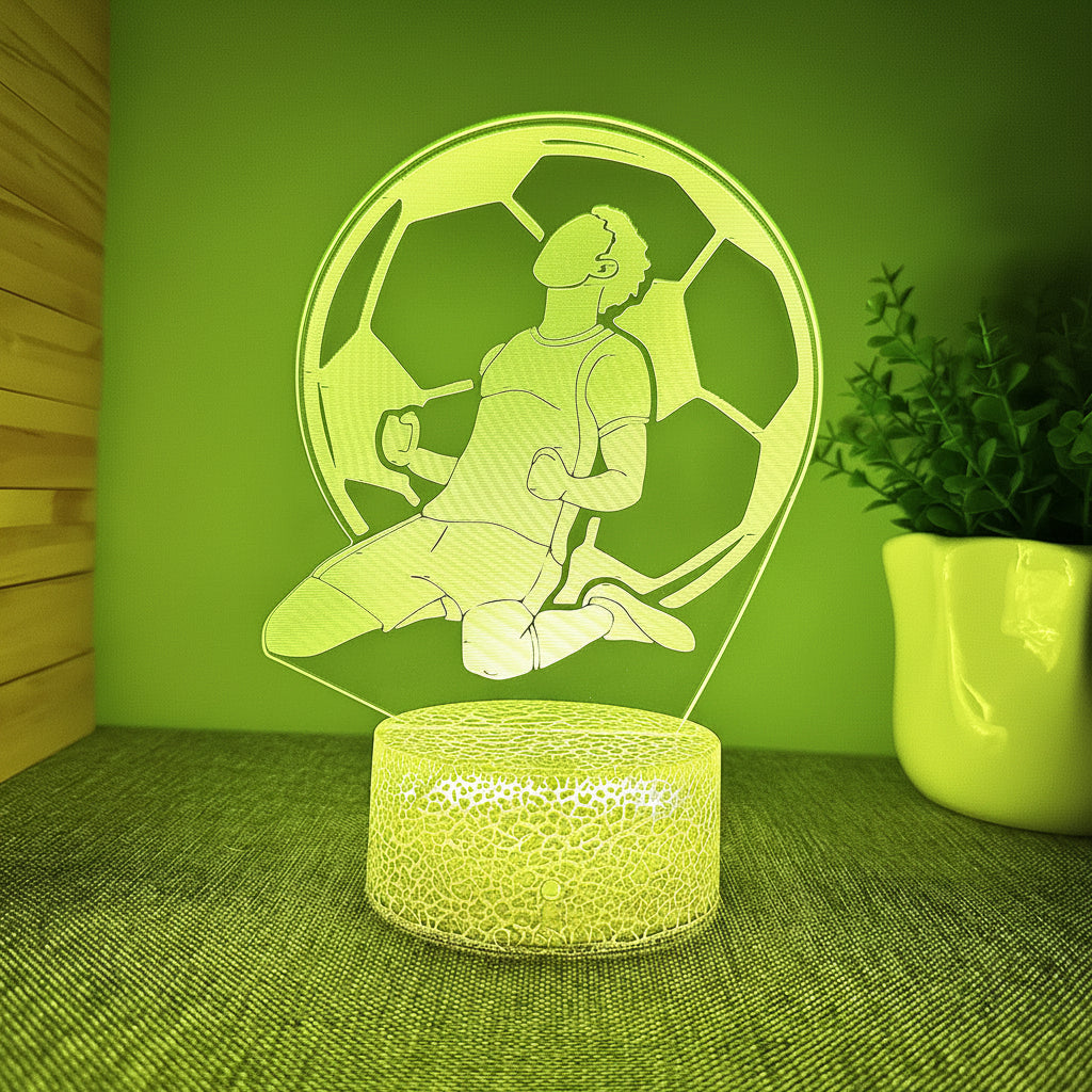 Football 3D Illusion LED Lamp
