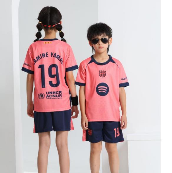 Kids’ Football Jersey & Shorts Set – Lamine Yamal
