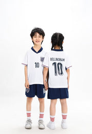 Conjunto de Camisola e Calções de Futebol Infantil Inglaterra - Bellingham
