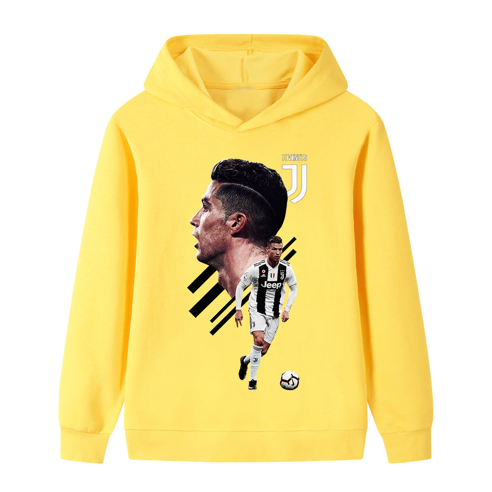 Ronaldo Juventus Design Kids’ Football Hoodie - Multiple Variants
