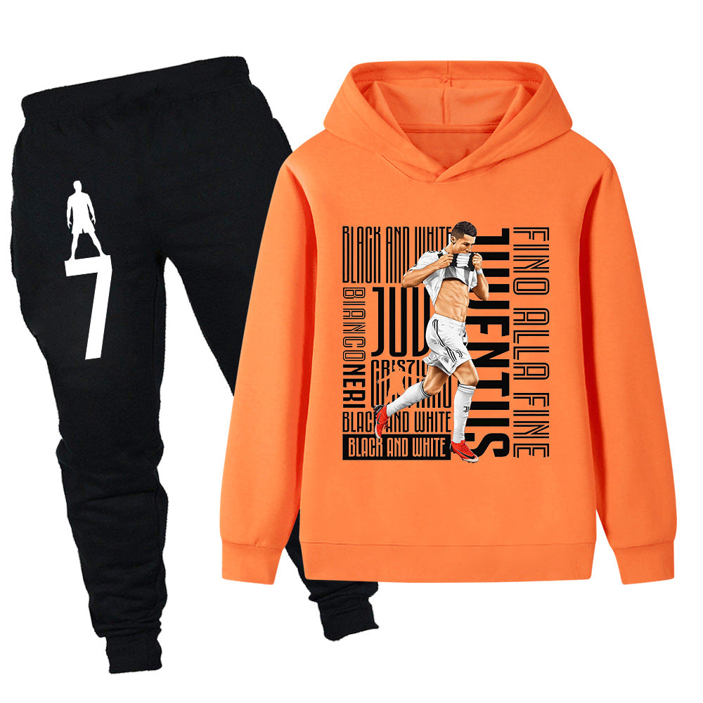 Cristiano Ronaldo Juventus Kids’ Tracksuit Set – Multiple Colors