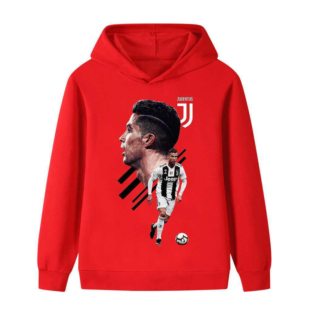 Ronaldo Juventus Design Kids’ Football Hoodie - Multiple Variants