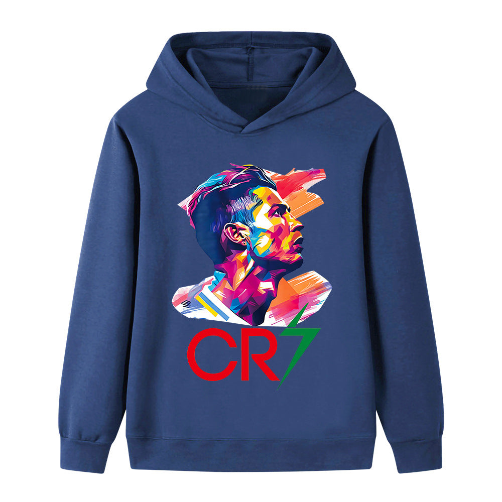 Kids’ Cristiano Ronaldo Football Hoodie – Multiple Variants