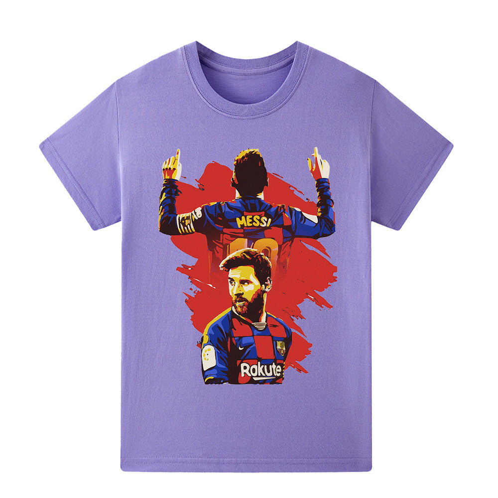Maglietta da calcio per bambini stile Lionel Messi Barcellona - Varianti multiple