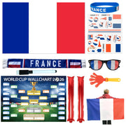 France Football-fanpakke 2026 – 11-delt festsett