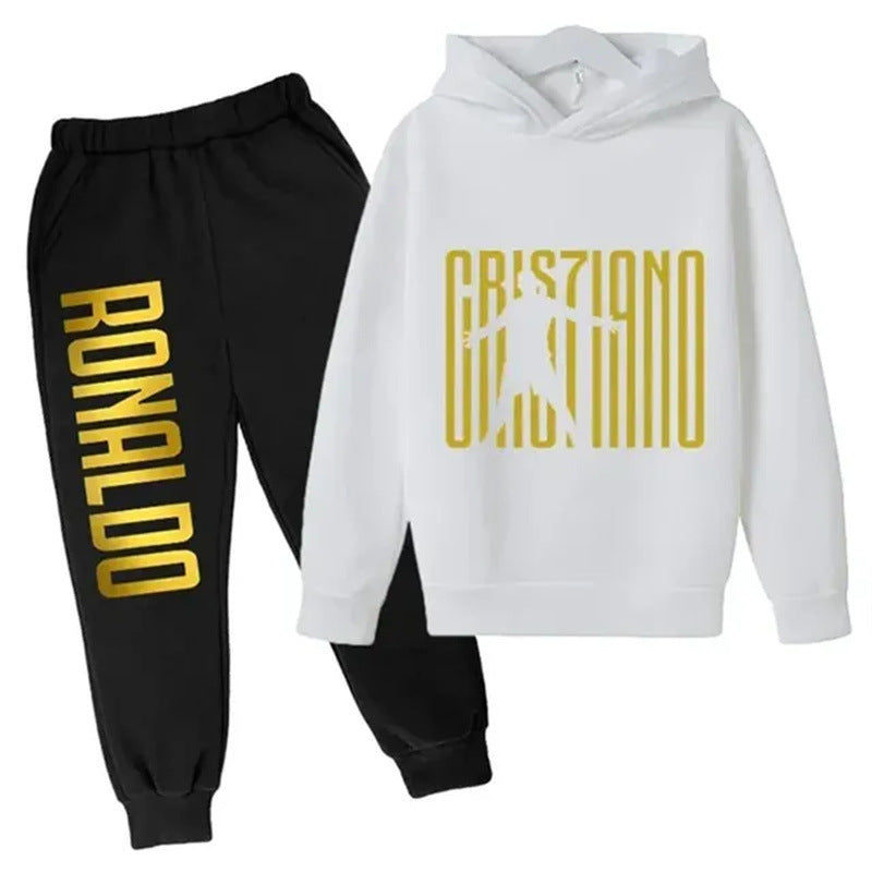 Kids’ Cristiano Ronaldo Tracksuit Set – Multiple Colours