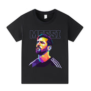 Maglietta da calcio per bambini con design Messi – Varianti multiple