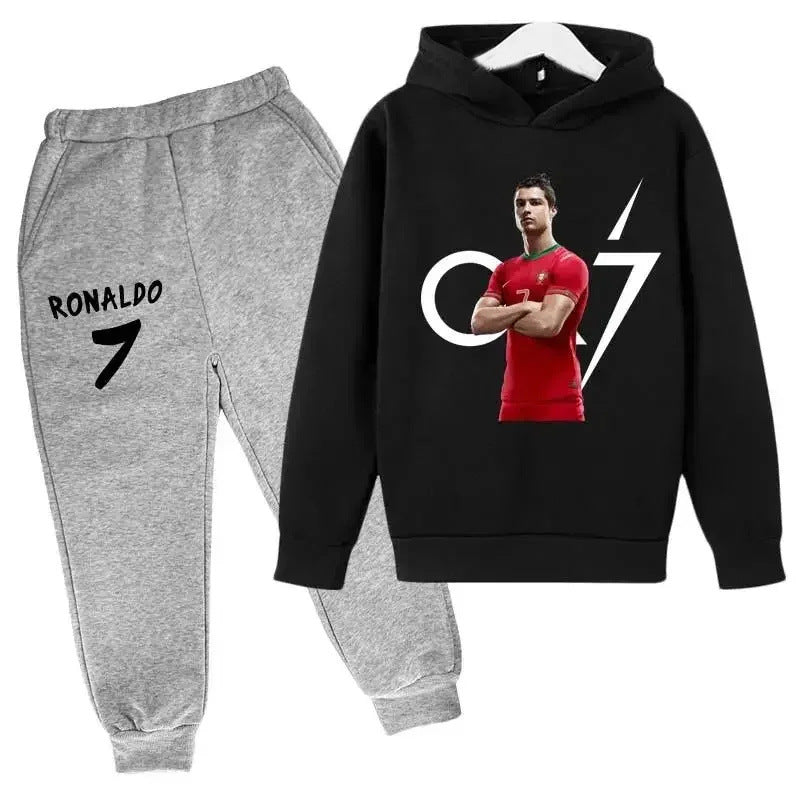 Kids’ Cristiano Ronaldo Tracksuit Set – Multiple Variants