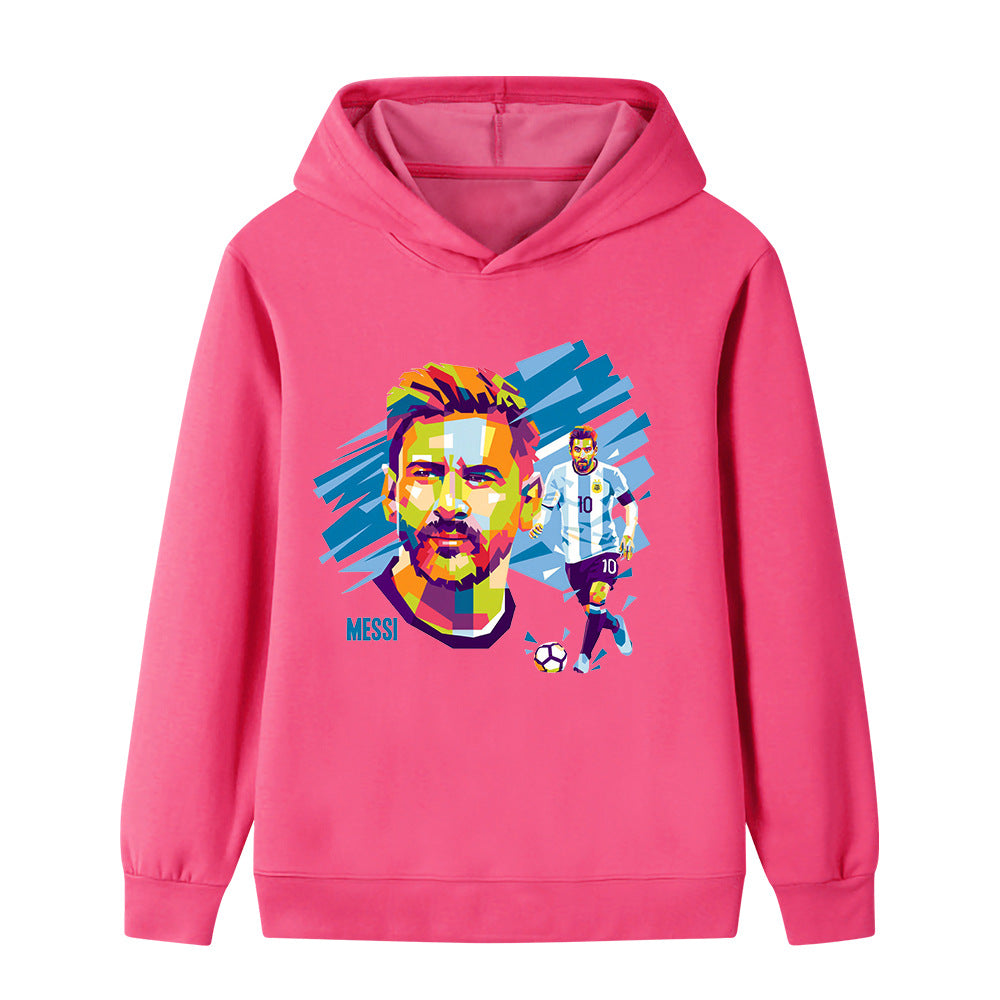 Hanorac stil fotbal pentru copii Lionel Messi Argentina - Culori multiple