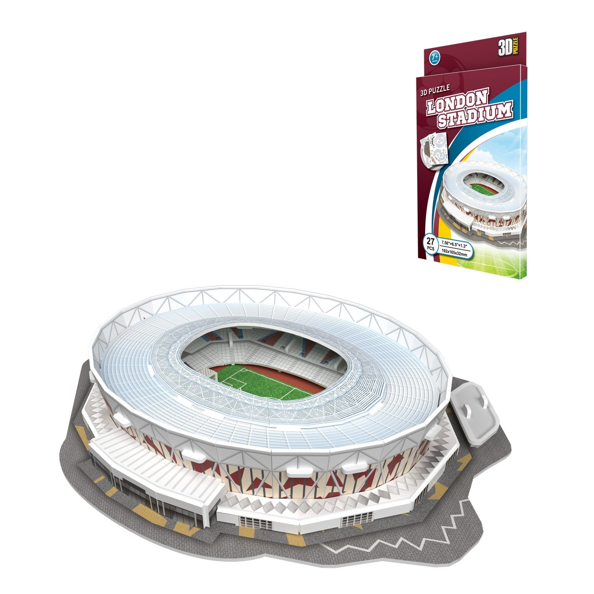 3D Paper Football Stadium Puzzle Model - London Stadium