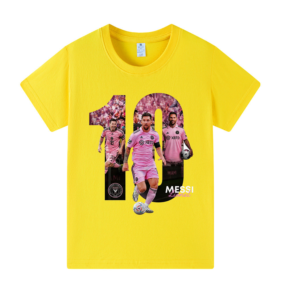 Lionel Messi Miami Style Kids’ Football T-Shirt - Multiple Variants