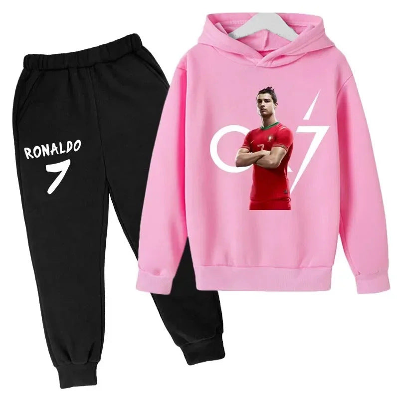 Kids’ Cristiano Ronaldo Tracksuit Set – Multiple Variants