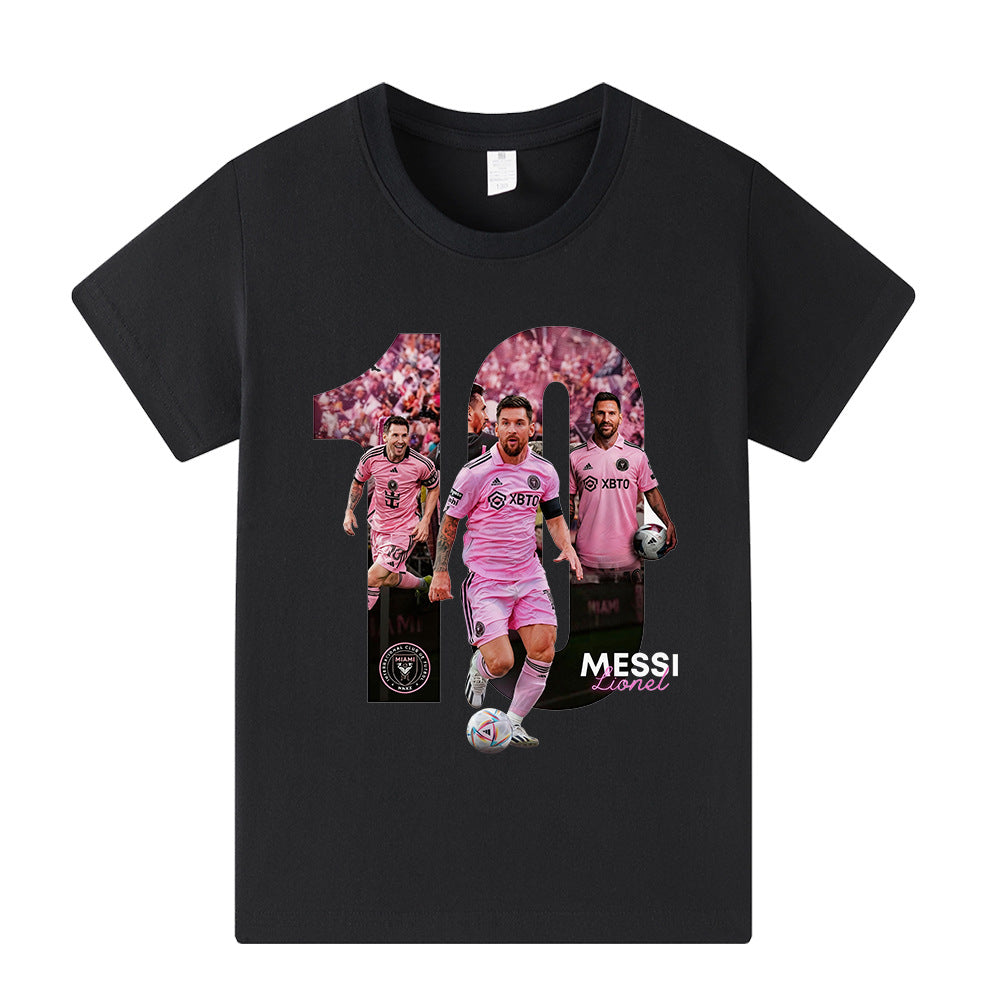Lionel Messi Miami Style Kids’ Football T-Shirt - Multiple Variants