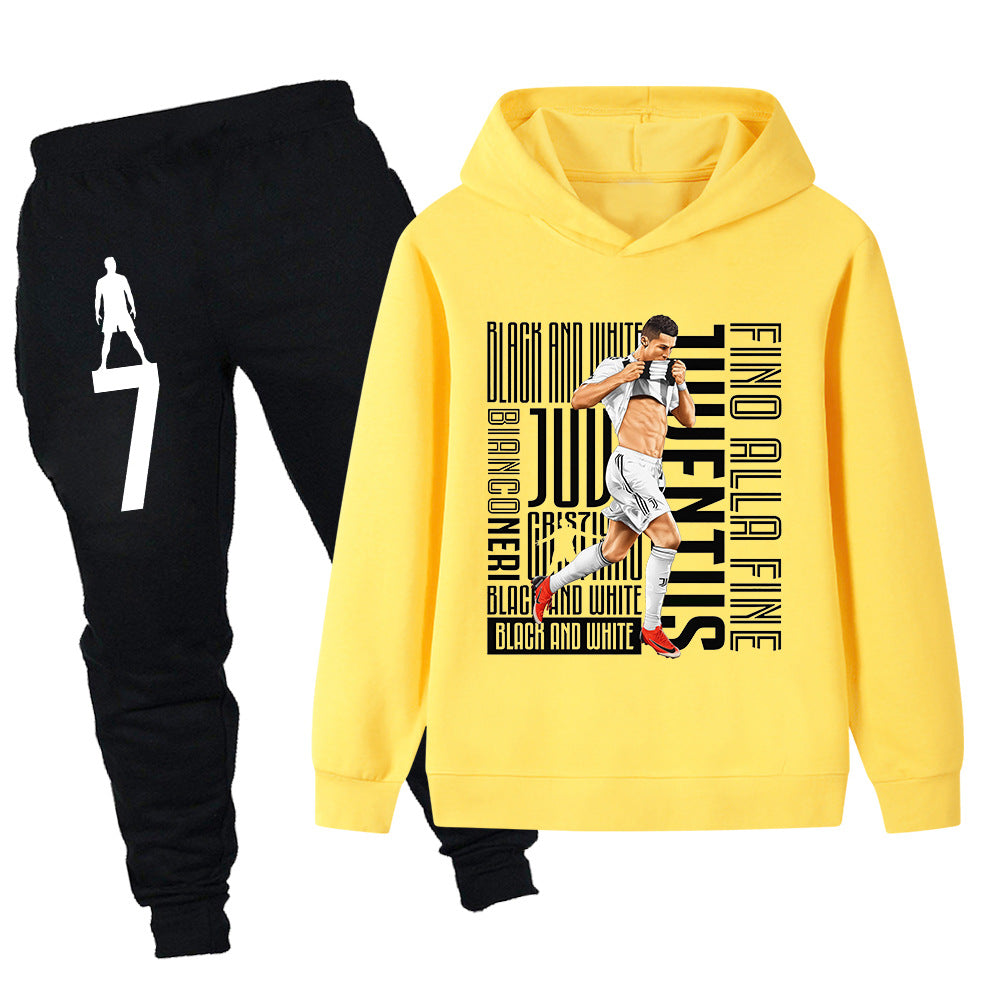 Cristiano Ronaldo Juventus Kids’ Tracksuit Set – Multiple Colors