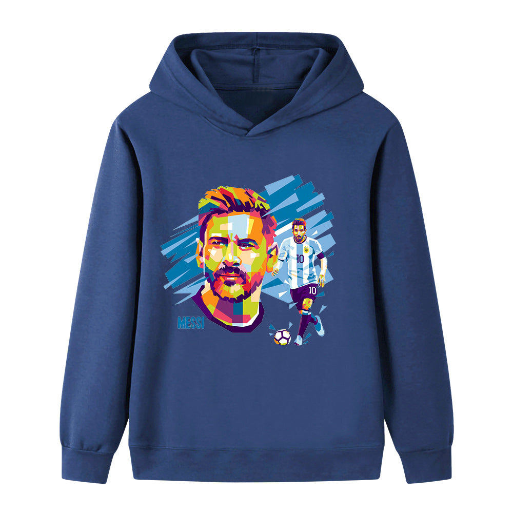 Hanorac stil fotbal pentru copii Lionel Messi Argentina - Culori multiple