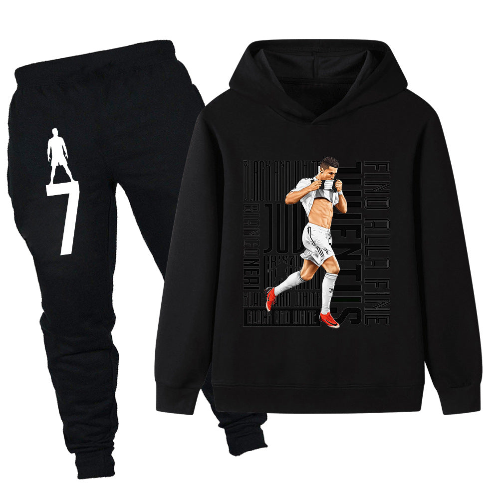 Cristiano Ronaldo Juventus Kids’ Tracksuit Set – Multiple Colors