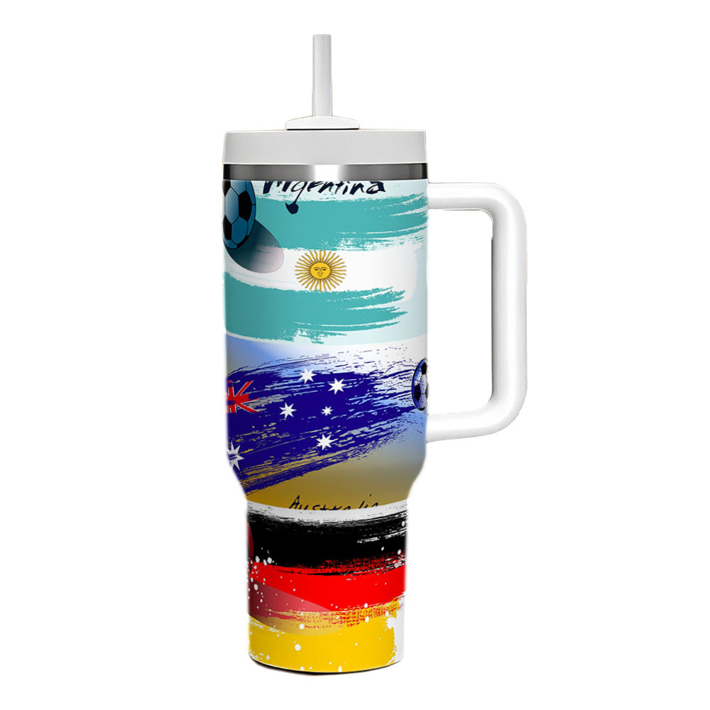 Football handle tumbler - multiple options