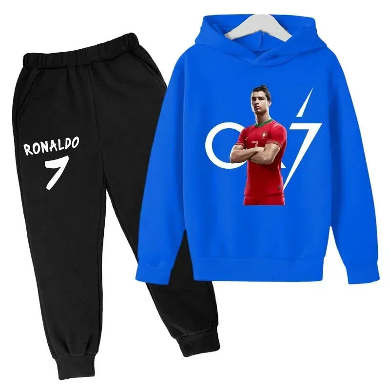 Kids’ Cristiano Ronaldo Tracksuit Set – Multiple Variants