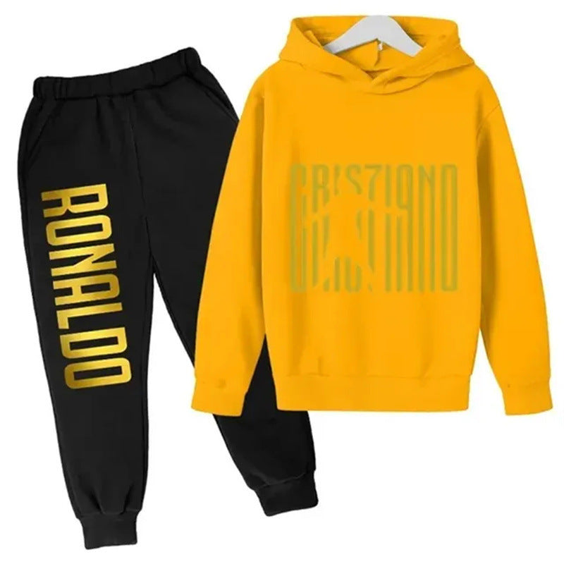 Kids’ Cristiano Ronaldo Tracksuit Set – Multiple Colours