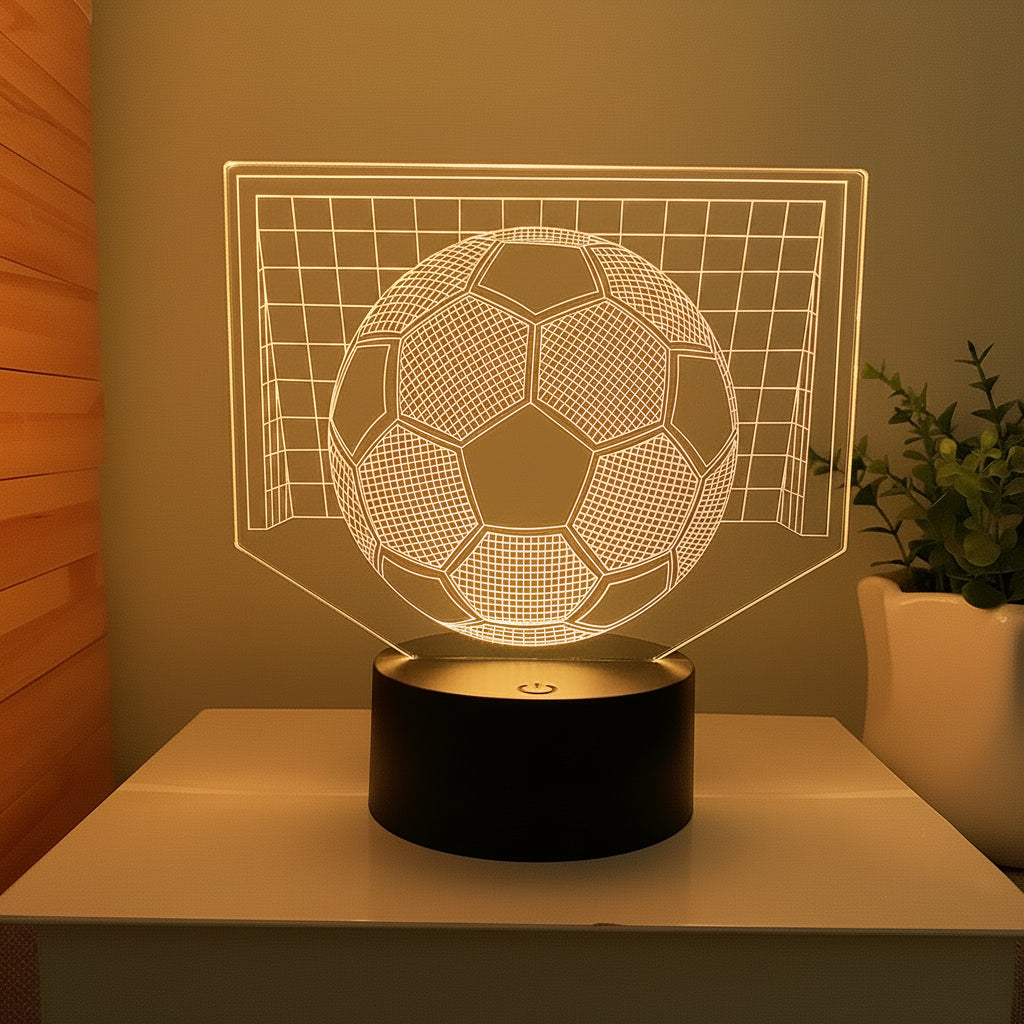 Football 3D Illusion LED Lamp